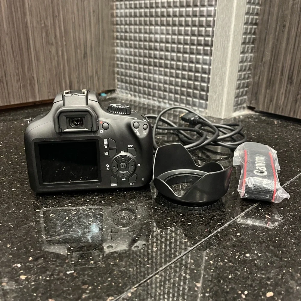 Canon EOS 4000D Black DSLR Camera